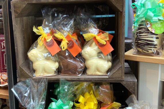 Shop local with chocolate eggs from Guppys in York