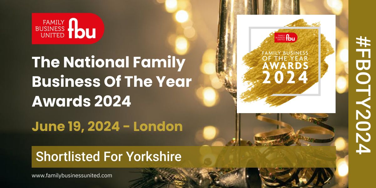 We've reached the final of the Family Business of the Year Awards 2024 ...