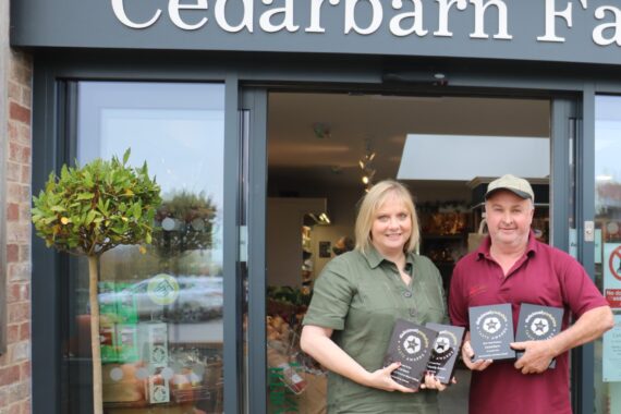 Cedarbarn Farm Shop and Cafe won four food awards